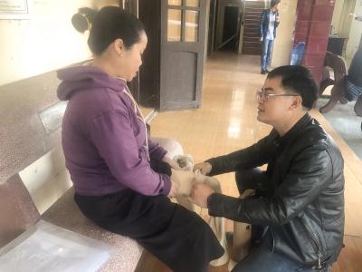 Hỗ trợ chân tay giả cho người khuyết tật tại Quảng Trị